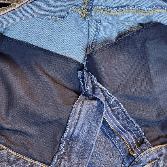 Pre-Owned Fashion Bug sz 16WP Stretch Boot Cut Jean with Tummy Tamer Inset - Picture 4 of 12